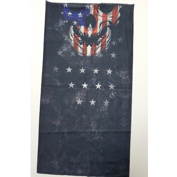 Other - American Flag Skull Tube Bandana
